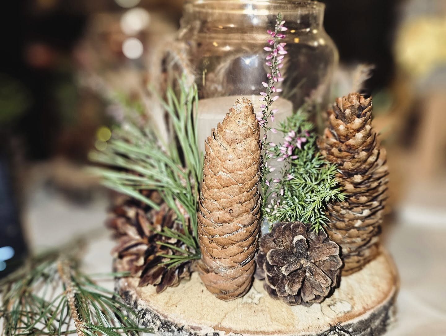 Deko für den Weihnachtsmarkt