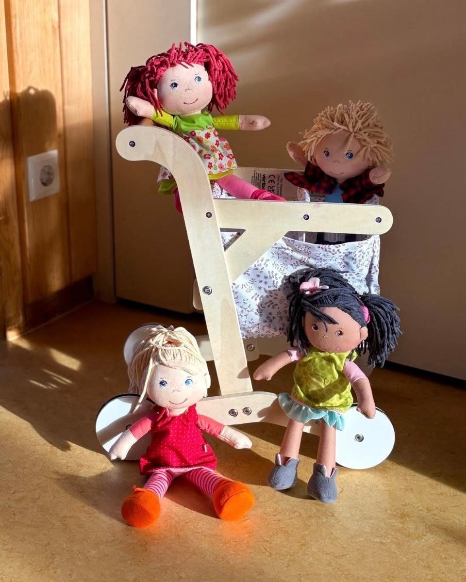 Theaterpuppen für die Kitabühne